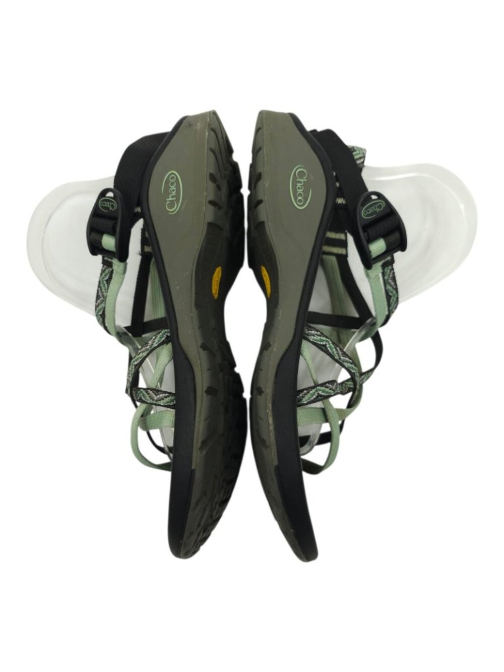 Chaco Z/1 Classic Sandals Womens 10 Double Strap Sikuli Green Trail Hiking Shoes - Picture 10 of 16